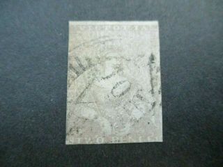 Victoria Stamps: Half Length Imperf - Rare - (h262)