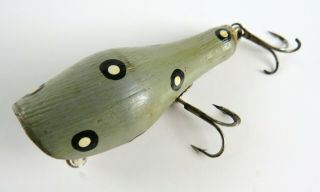Vintage Montpelier Bait Co.  Hootenanna Wood Popper Type Fishing Lure