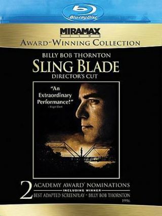 Sling Blade (blu - Ray Disc) Rare Out Of Print Oop