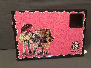 Monster High Lap Desk With Pillow For Kids Rare 2010 First Wave Merchandise