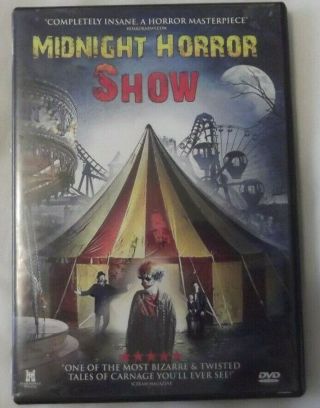 The Midnight Horror Show (dvd,  2014) Horror,  Rare