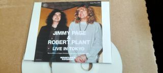 Jimmy Page & Robert Plant Live In Tokyo 1996 2 Cd Cdr Rare Live Led Zeppelin