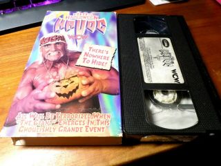 Wcw Halloween Havoc 1995 - Nowhere To Hide Wrestling Vhs Not On Dvd Wwe Rare