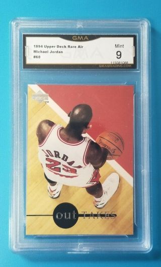 Michael Jordan 1994 Upper Deck Rare Air 60 Graded 9 Card Comp 2 Psa Bgs?