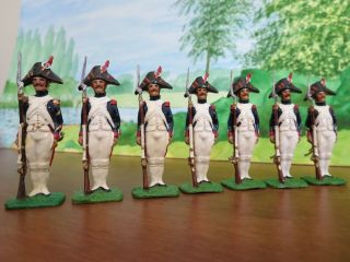 Tradition Style Napoleonic Imperial Guard Grenadiers Wearing Bicorn - Rare -