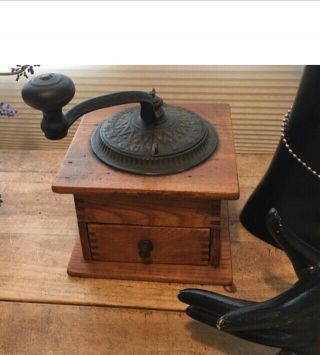 Off The Grid? Antique Imperial Arcade Mfg.  Co - Hand Crank Coffee Grinder