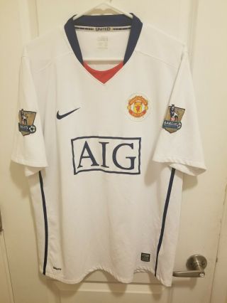 Rare Vintage Nike Manchester United O 