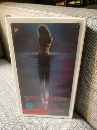 Sweet Sixteen 1983 Vhs Vestron Rare Slasher Horror