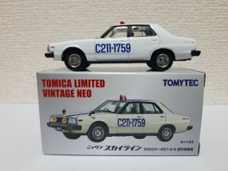 " Rare " Tomica Limited Vintage Neo - Nissan Skyline Turbo Gt - E - S Experiment Car