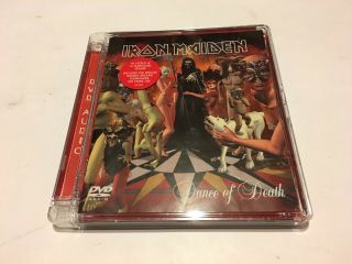 Iron Maiden Dance Of Dance Rare Dvd Audio Album Cd Dts Complete Authentic