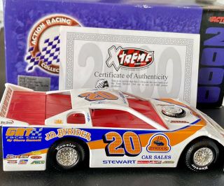 Rare Tony Stewart Dirt Car Xtreme,  Limited Edition,  Jd Byrider 1:24 1 Of 9000