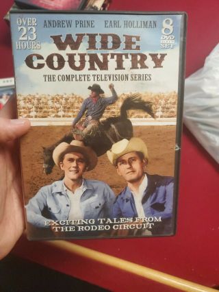 Wide Country: The Complete Television Series (dvd,  2011,  8 - Disc Set) Oop Rare