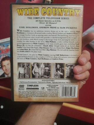 Wide Country: The Complete Television Series (DVD,  2011,  8 - Disc Set) OOP RARE 2