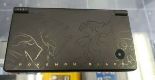 Nintendo Dsi Limited Edition Pokemon Black System Reshiram & Zekram Rare