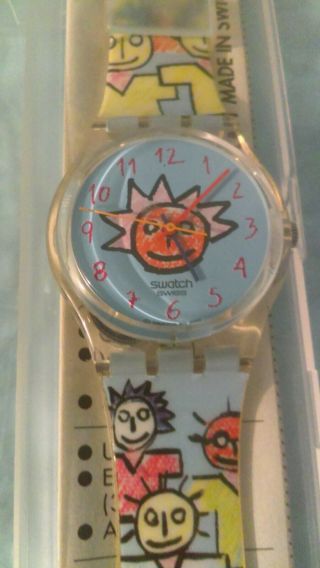 Swatch RARE SPECIAL - COOKIE FACE - GK386 - 2002 - In 2