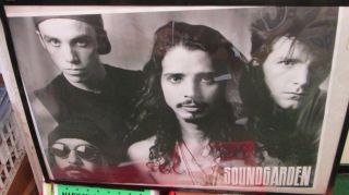 Soundgarden Poster Heavy Metal Vintage Rare Late 2000 