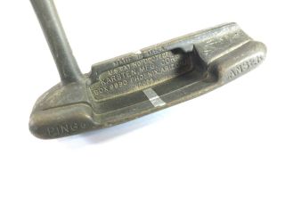 ⛳ Fair ⛳ Rare Vintage Ping Anser Manganese Bronze 85068 Rh Blade Putter 34 "