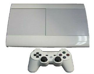 Sony Playstation 3 Ps3 Slim Cech - 4001c 500gb Rare White Console