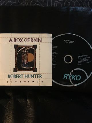 Robert Hunter - A Box Of Rain Live 1990 Cd (rare)