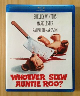 Whoever Slew Auntie Roo 1971 Cult Classic Bluray Shelley Winters Rare Oop Horror