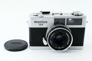 【rare 】mamiya 135 Compact Film Camera 38mm F2.  8 Lens From Japan 571345