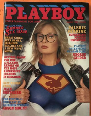 Playboy August 1981 Valerie Perrine/george Gilder/joan Rivers/the Right Wing