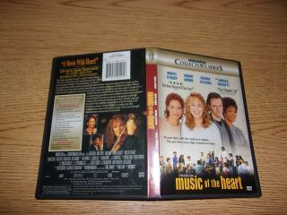 Music Of The Heart (dvd,  2000,  2 - Disc Set,  Special Edition) Rare