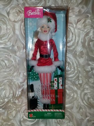 2004 Nib Mattel Barbie Santa 