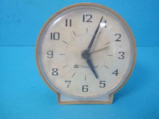 Rare Vintage Westclox Homecrest Wind - Up Alarm Clock La Salle,  Il.  Tested&works
