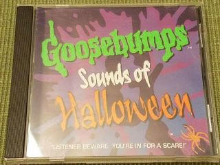 Goosebumps Sounds Of Halloween Rare Oop Cd