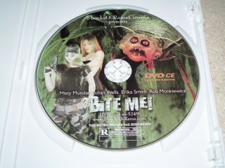 BITE ME (DVD,  2004) RARE HORROR MISTY MUNDAE SHOCK O RAMA VERSION 3