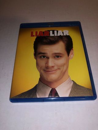 Liar Liar (blu - Ray Disc,  2016) Rare Oop Bluray Dvd Out Of Print Dvd Bluray