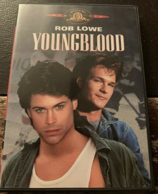 Dvd - Youngblood (2001,  Widescreen) Patrick Swayze Rob Lowe & Keanu Reeves Rare