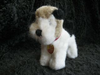 Rare 1977/85 German Steiff Terrier W.  Chest Tag Foxy