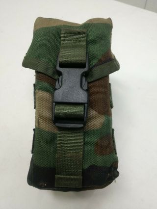 M81 Woodland Triple Rifle Mag Pouch - 01 Molle Rare