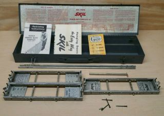 Vintage Skil 17070 Hinge Butt Door Template Kit Tool Jig 6 - 8 Foot Doors