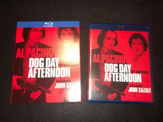 Played Once Dog Day Afternoon 40th Anniversary Edition Blu - Ray W/ Rare Slipcover