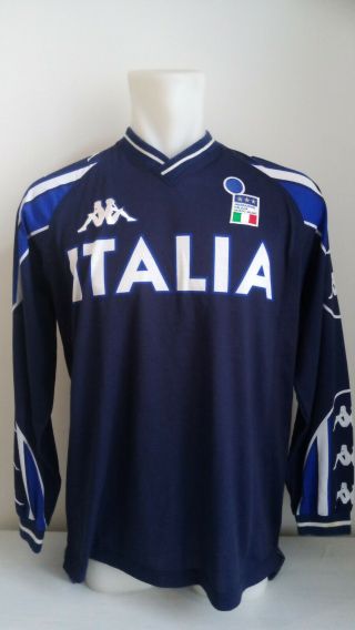 Jersey Shirt Maglia Italy Italia Training Longsleeves M Rare Lazio Napoli Milan