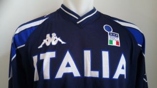 jersey shirt maglia ITALY ITALIA training longsleeves M RARE Lazio Napoli Milan 3