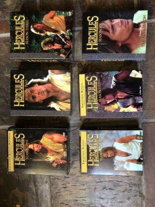 Hercules The Legendary Journeys Complete Series Dvd Seasons 1 - 6 Rare Oop