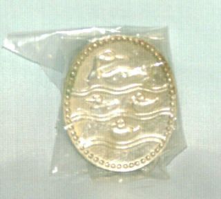 Dansk 4 Duck Logo Pewter Pin Vintage Rare Find In Bag