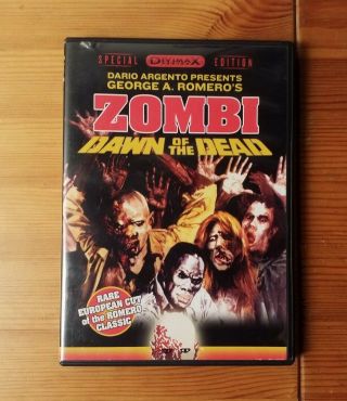 Zombi: Dawn Of The Dead (dvd) Rare Oop European Dario Argento Cut George Romero