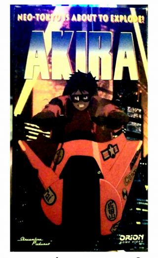 Akira (vhs,  1991) Rare