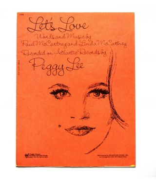 Peggy Lee - Paul & Linda Mccartney - " Let 