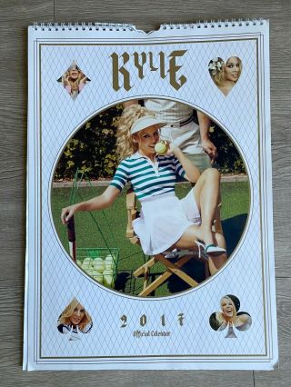 Kylie Minogue 2017 Calendar,  (rare)
