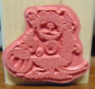 Rare Stampablities House Mouse Wood Stamp Trick Or Cheese HMD1018 2