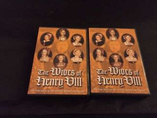 The Wives Of Henry Viii (dvd,  2002,  2 - Disc Set) Rare Oop Box Set