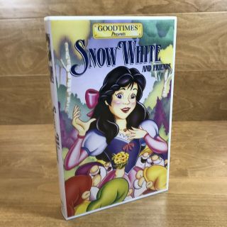Goodtimes Snow White And Friends Vhs Movie Rare Case And Cover Art 1993