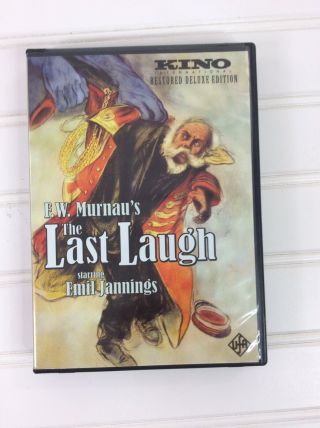 Fw Murnau’s The Last Laugh Emil Jannings Kino Rare