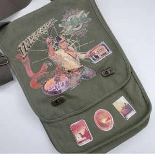 Rare Vintage Disney Indiana Jones Messenger Bag